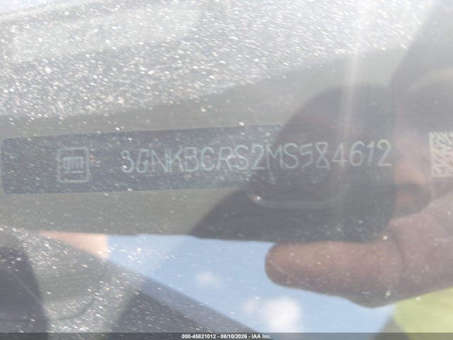 Aukcja sprzedaży 2021 Chevrolet Blazer Fwd 2lt, vin: 3GNKBCRS2MS584612, numer aukcji: 45821012