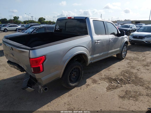 45821024 :رقم المزاد ، 1FTEW1C47LFA38559 vin ، 2020 Ford F-150 Lariat مزاد بيع