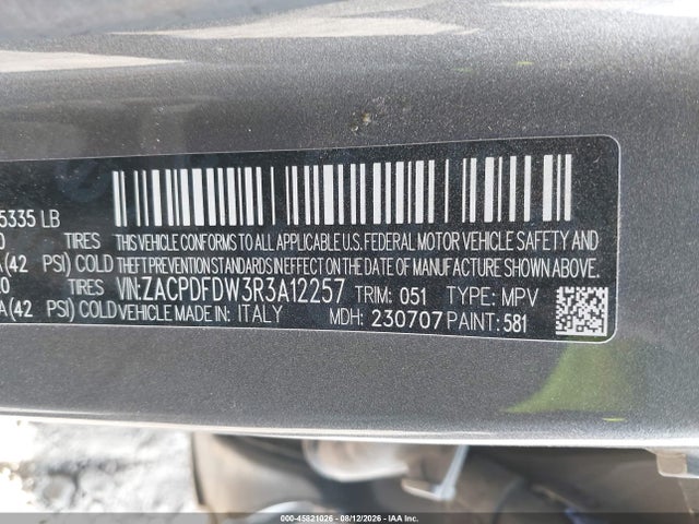 Продажа на аукционе авто 2024 Dodge Hornet R/t Plus Eawd, vin: ZACPDFDW3R3A12257, номер лота: 45821026