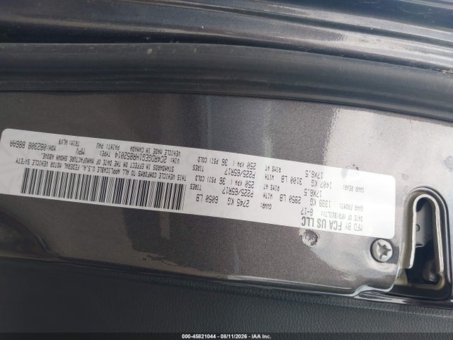 Aukcja sprzedaży 2017 Dodge Grand Caravan Gt, vin: 2C4RDGEG1HR852014, numer aukcji: 45821044