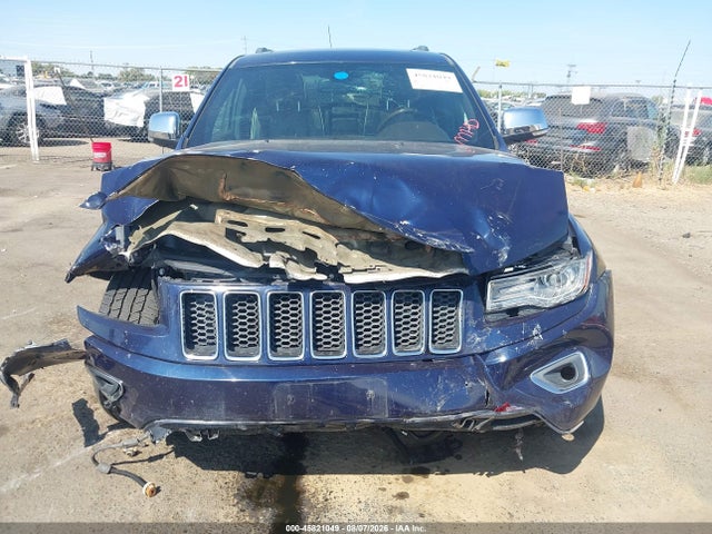 45821049 :رقم المزاد ، 1C4RJFCT8EC275957 vin ، 2014 Jeep Grand Cherokee Overland مزاد بيع