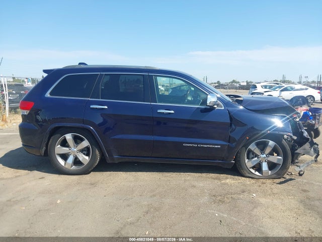 45821049 :رقم المزاد ، 1C4RJFCT8EC275957 vin ، 2014 Jeep Grand Cherokee Overland مزاد بيع
