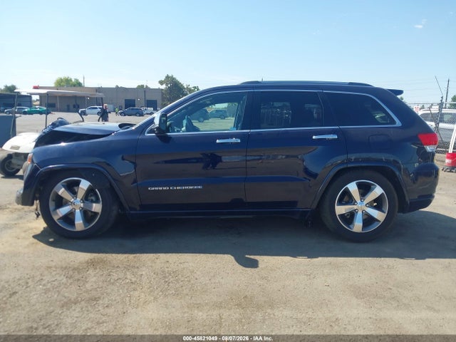 45821049 :رقم المزاد ، 1C4RJFCT8EC275957 vin ، 2014 Jeep Grand Cherokee Overland مزاد بيع