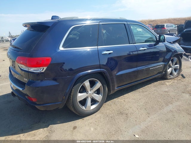 45821049 :رقم المزاد ، 1C4RJFCT8EC275957 vin ، 2014 Jeep Grand Cherokee Overland مزاد بيع