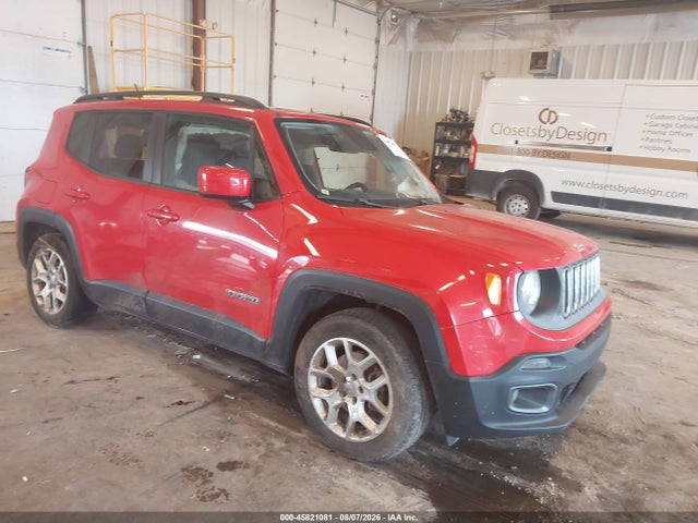 Продажа на аукционе авто 2015 Jeep Renegade Latitude, vin: ZACCJABT3FPB93836, номер лота: 45821081
