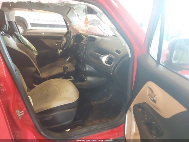 Продажа на аукционе авто 2015 Jeep Renegade Latitude, vin: ZACCJABT3FPB93836, номер лота: 45821081