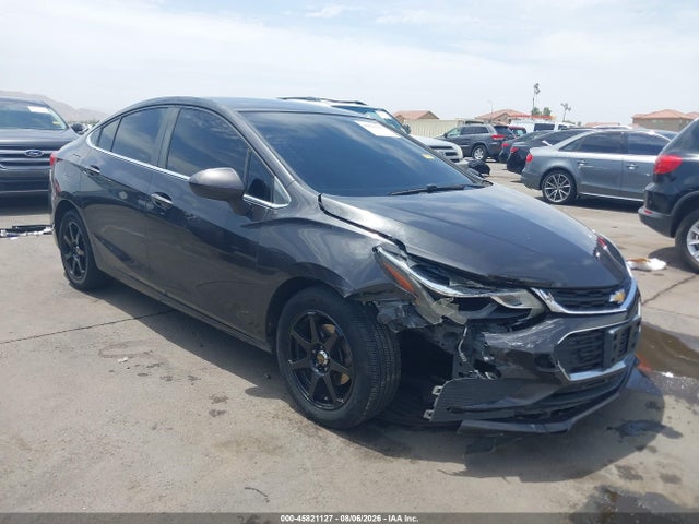 45821127 :رقم المزاد ، 1G1BE5SM8G7252208 vin ، 2016 Chevrolet Cruze Lt Auto مزاد بيع