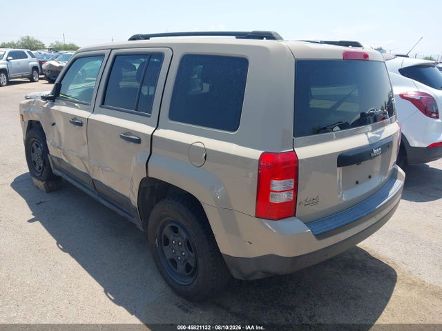 Продаж на аукціоні авто 2017 Jeep Patriot Sport, vin: 1C4NJPBBXHD157291, номер лоту: 45821132