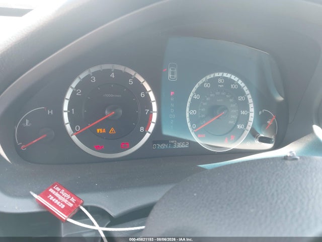45821153 :رقم المزاد ، 1HGCS12839A021076 vin ، 2009 Honda Accord 2.4 Ex-l مزاد بيع