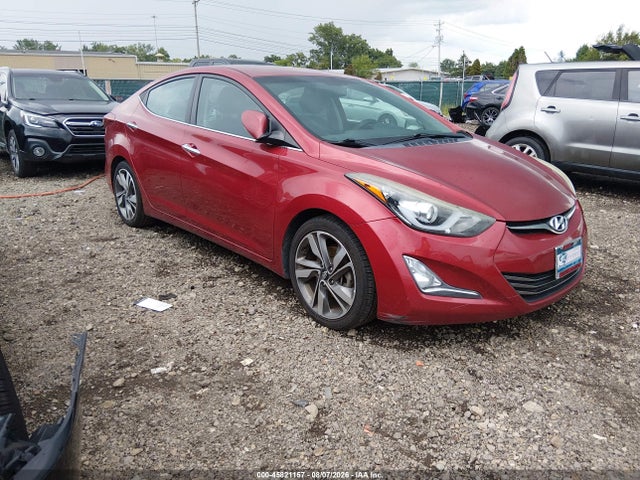 Продаж на аукціоні авто 2015 Hyundai Elantra Limited, vin: 5NPDH4AEXFH628011, номер лоту: 45821157