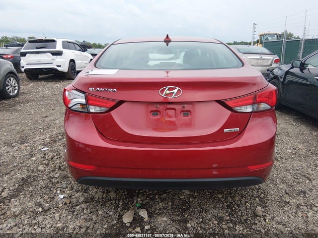 45821157 :رقم المزاد ، 5NPDH4AEXFH628011 vin ، 2015 Hyundai Elantra Limited مزاد بيع