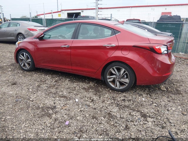 45821157 :رقم المزاد ، 5NPDH4AEXFH628011 vin ، 2015 Hyundai Elantra Limited مزاد بيع