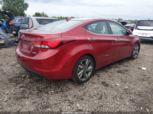 45821157 :رقم المزاد ، 5NPDH4AEXFH628011 vin ، 2015 Hyundai Elantra Limited مزاد بيع