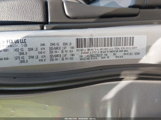 1C4RJFBG2LC263157 Jeep Grand Cherokee Limited 4x4