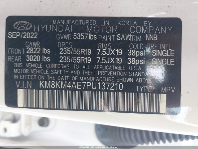 Hyundai IONIQ 5 SE 2023 KM8KM4AE7PU137210 Image 9