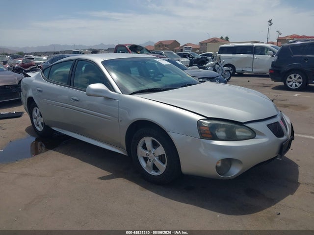 45821380 :رقم المزاد ، 2G2WP552681175743 vin ، 2008 Pontiac Grand Prix مزاد بيع