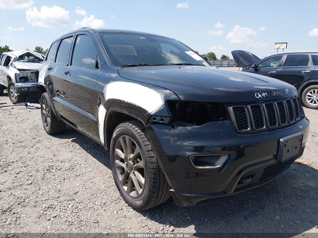45821404 :رقم المزاد ، 1C4RJEBG3GC369228 vin ، 2016 Jeep Grand Cherokee Limited 75th Anniversary مزاد بيع