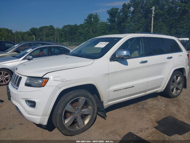 Продаж на аукціоні авто 2014 Jeep Grand Cherokee Overland, vin: 1C4RJFCGXEC386562, номер лоту: 45821444