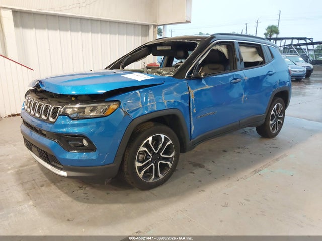 45821447 :رقم المزاد ، 3C4NJDCN9RT585291 vin ، 2024 Jeep Compass Limited 4x4 مزاد بيع