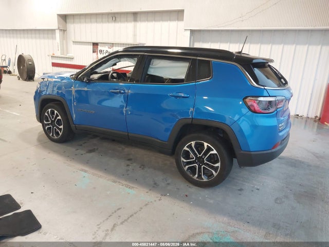 45821447 :رقم المزاد ، 3C4NJDCN9RT585291 vin ، 2024 Jeep Compass Limited 4x4 مزاد بيع