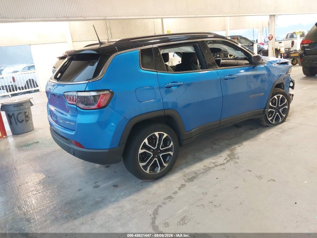 45821447 :رقم المزاد ، 3C4NJDCN9RT585291 vin ، 2024 Jeep Compass Limited 4x4 مزاد بيع