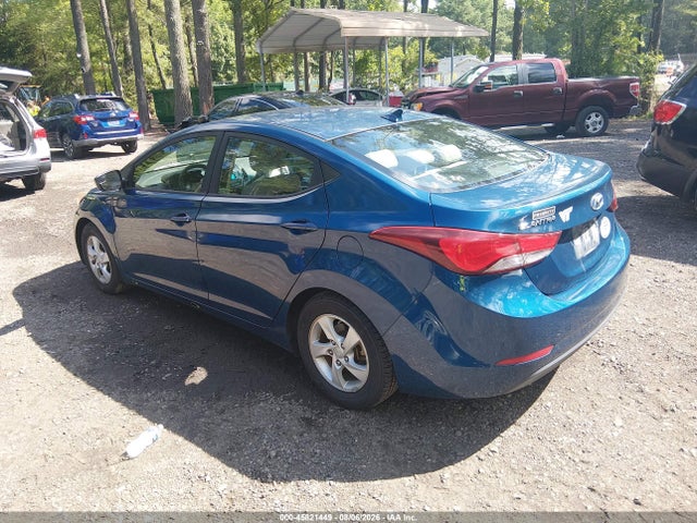 Aukcja sprzedaży 2015 Hyundai Elantra Se, vin: KMHDH4AE4FU298206, numer aukcji: 45821449