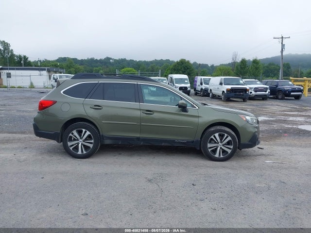 2018 Subaru Outback 2.5i Limited მანქანა იყიდება აუქციონზე, vin: 4S4BSANC1J3323691, აუქციონის ნომერი: 45821458