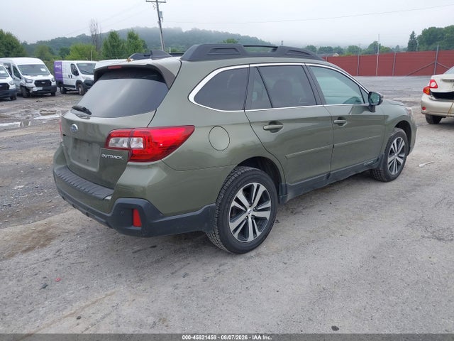 2018 Subaru Outback 2.5i Limited მანქანა იყიდება აუქციონზე, vin: 4S4BSANC1J3323691, აუქციონის ნომერი: 45821458