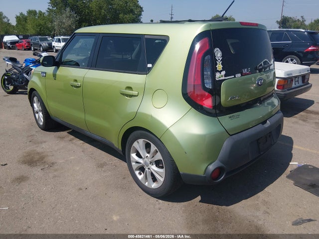 45821461 :رقم المزاد ، KNDJP3A55F7784784 vin ، 2015 Kia Soul + مزاد بيع