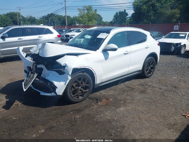 2019 Alfa Romeo Stelvio Ti Awd მანქანა იყიდება აუქციონზე, vin: ZASPAKBN7K7C59411, აუქციონის ნომერი: 45821470