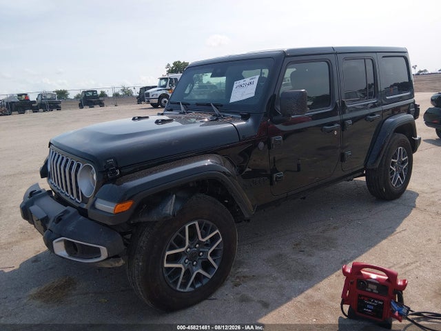45821481 :رقم المزاد ، 1C4PJXEN4SW554263 vin ، 2025 Jeep Wrangler 4-door Sahara 4x4 مزاد بيع