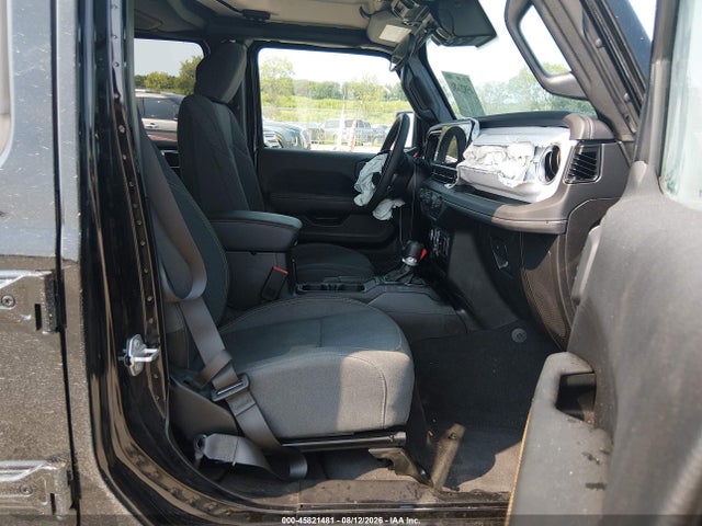45821481 :رقم المزاد ، 1C4PJXEN4SW554263 vin ، 2025 Jeep Wrangler 4-door Sahara 4x4 مزاد بيع