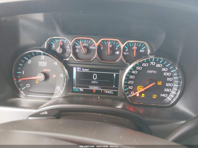 45821540 :رقم المزاد ، 3GCPCREC1JG424782 vin ، 2018 Chevrolet Silverado 1500 1lt مزاد بيع
