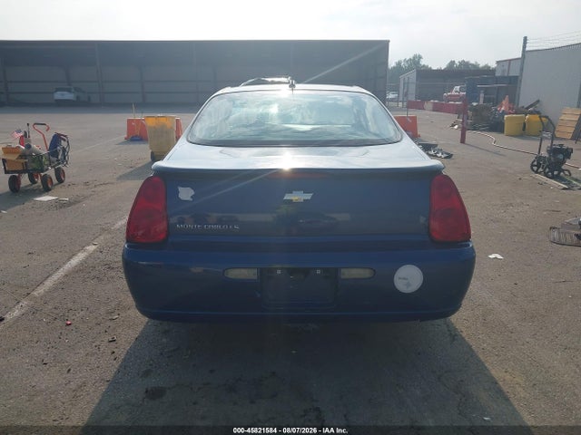 2006 Chevrolet Monte Carlo Ls მანქანა იყიდება აუქციონზე, vin: 2G1WJ15K469417636, აუქციონის ნომერი: 45821584