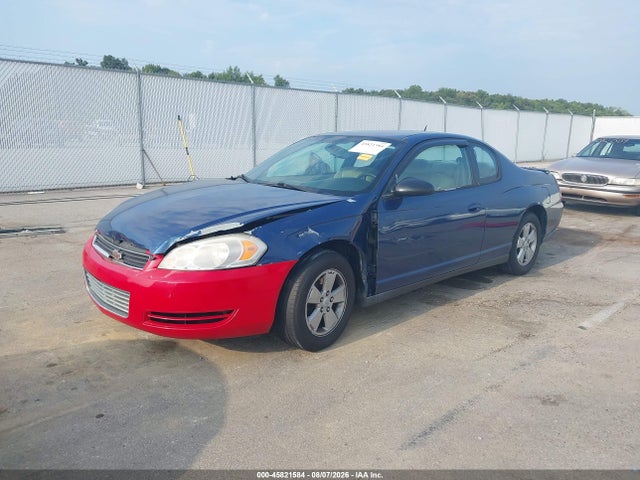 2006 Chevrolet Monte Carlo Ls მანქანა იყიდება აუქციონზე, vin: 2G1WJ15K469417636, აუქციონის ნომერი: 45821584