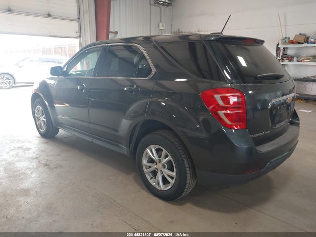 2017 Chevrolet Equinox Ls მანქანა იყიდება აუქციონზე, vin: 2GNFLEEK7H6326803, აუქციონის ნომერი: 45821807