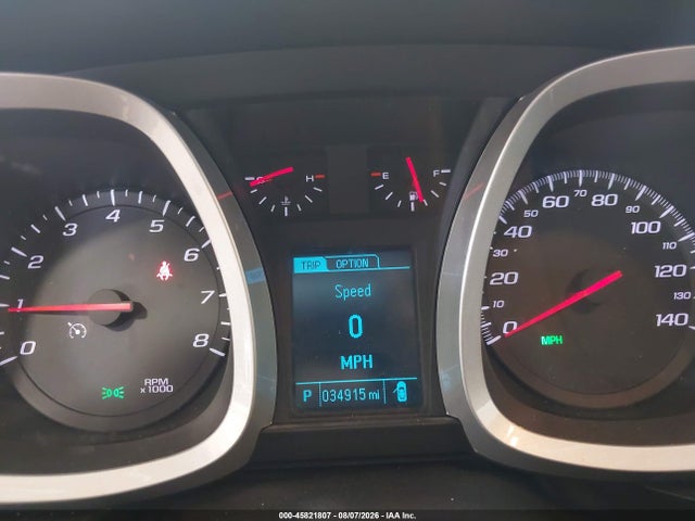2017 Chevrolet Equinox Ls მანქანა იყიდება აუქციონზე, vin: 2GNFLEEK7H6326803, აუქციონის ნომერი: 45821807