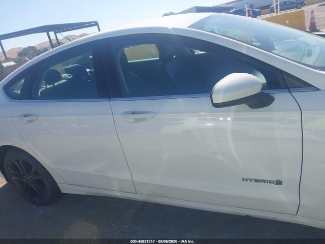 Продаж на аукціоні авто 2018 Ford Fusion Hybrid Se, vin: 3FA6P0LU3JR248495, номер лоту: 45821817