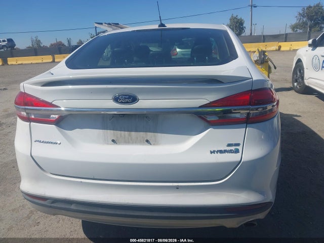 Продаж на аукціоні авто 2018 Ford Fusion Hybrid Se, vin: 3FA6P0LU3JR248495, номер лоту: 45821817