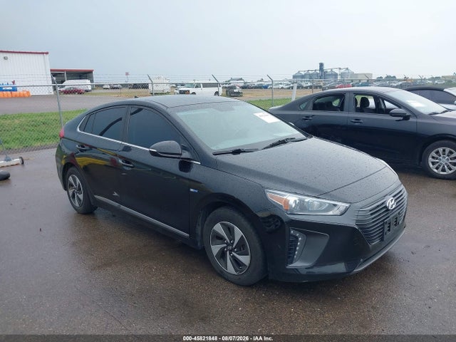 2017 Hyundai Ioniq Hybrid Sel მანქანა იყიდება აუქციონზე, vin: KMHC75LC6HU049084, აუქციონის ნომერი: 45821848