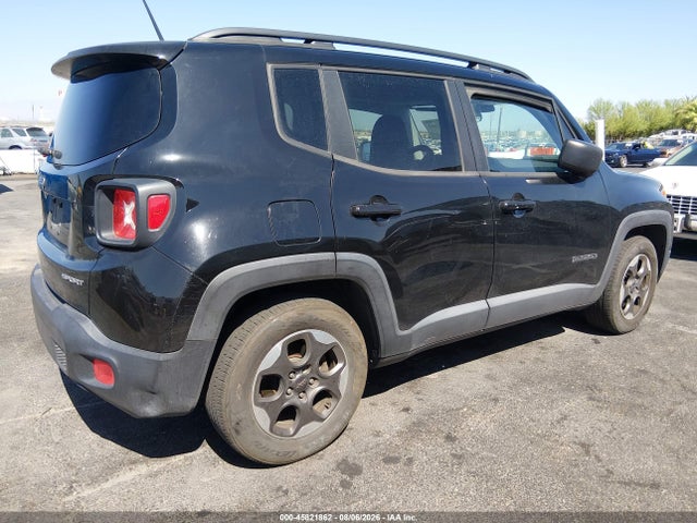 Aukcja sprzedaży 2016 Jeep Renegade Sport, vin: ZACCJAAT6GPD69104, numer aukcji: 45821862