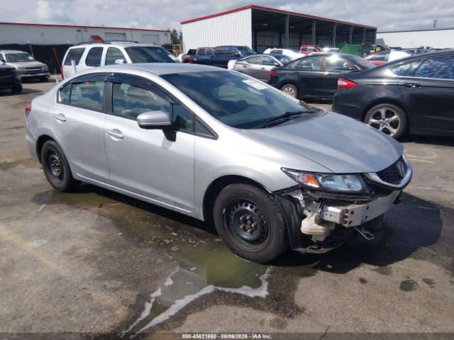 45821880 :رقم المزاد ، 19XFB2F58EE079886 vin ، 2014 Honda Civic Lx مزاد بيع