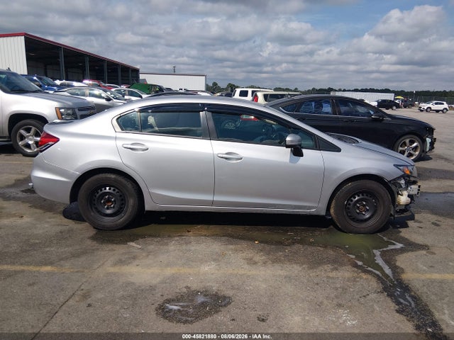 45821880 :رقم المزاد ، 19XFB2F58EE079886 vin ، 2014 Honda Civic Lx مزاد بيع