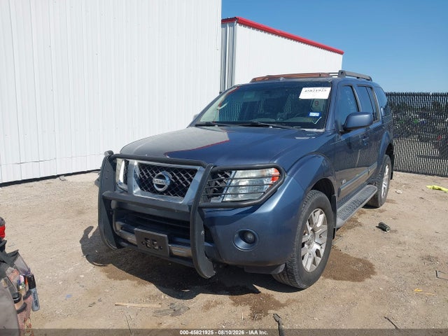 2008 Nissan Pathfinder Le V8 მანქანა იყიდება აუქციონზე, vin: 5N1BR18B98C617266, აუქციონის ნომერი: 45821925