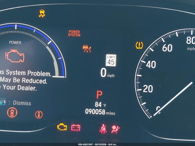 Продажа на аукционе авто 2022 Honda Accord Hybrid Touring, vin: 1HGCV3F9XNA022564, номер лота: 45821957