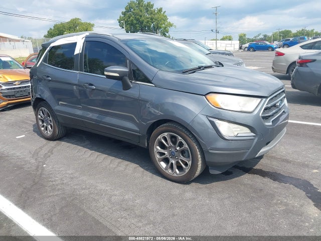 Auction sale of the 2018 Ford Ecosport Titanium, vin: MAJ3P1VE6JC166323, lot number: 45821972