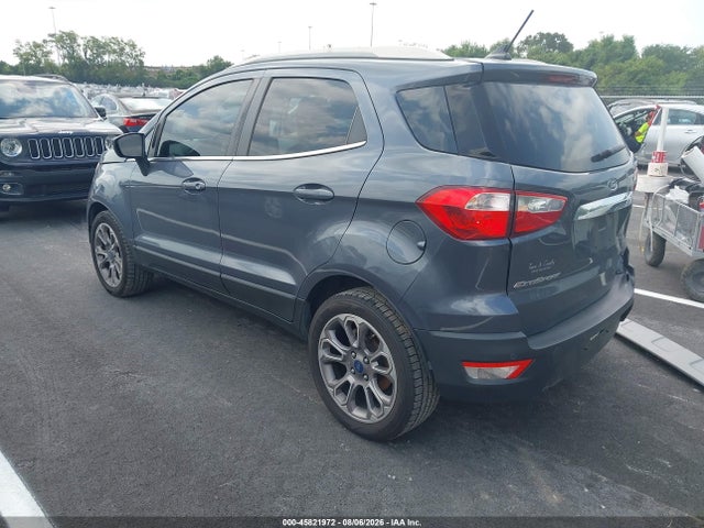 Auction sale of the 2018 Ford Ecosport Titanium, vin: MAJ3P1VE6JC166323, lot number: 45821972