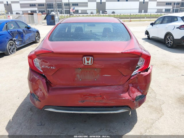 2020 Honda Civic Lx მანქანა იყიდება აუქციონზე, vin: 2HGFC2F65LH572918, აუქციონის ნომერი: 45821990