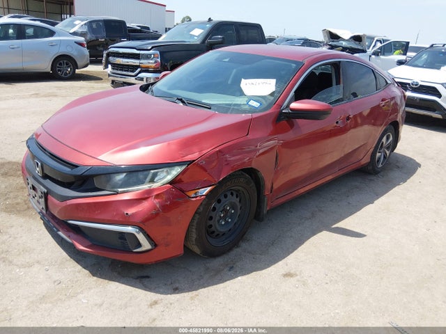 2020 Honda Civic Lx მანქანა იყიდება აუქციონზე, vin: 2HGFC2F65LH572918, აუქციონის ნომერი: 45821990