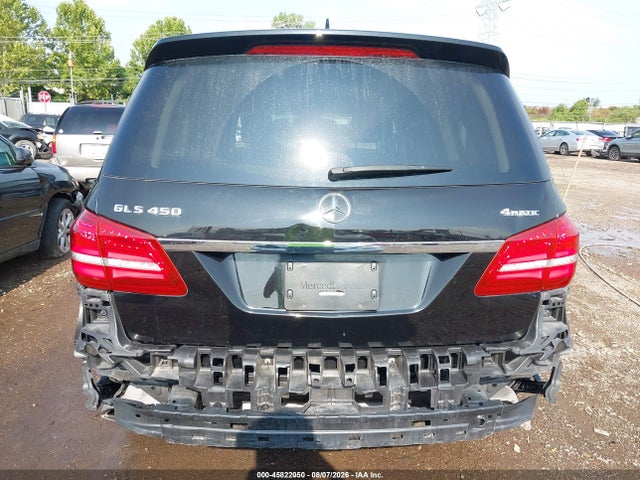 45822050 :رقم المزاد ، 4JGDF6EEXHA893979 vin ، 2017 Mercedes-benz Gls 450 4matic مزاد بيع